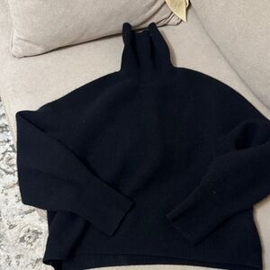 Elegant Black Turtleneck Sweater